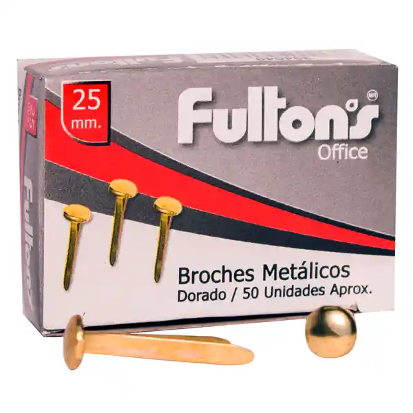 Fultons Broche Metálico