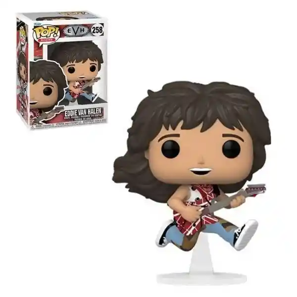 Funko Figura de Colección Pop! Eddie Van Halen With Guitar 258