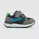 Zapatillas Para Niño Jogging Azul Talla 25 Colloky