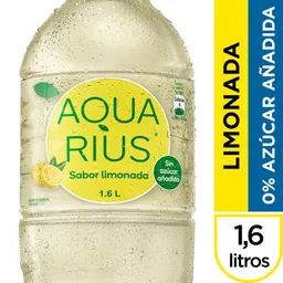 Aquarius Agua con Sabor a Limonada Cero Azúcar 
