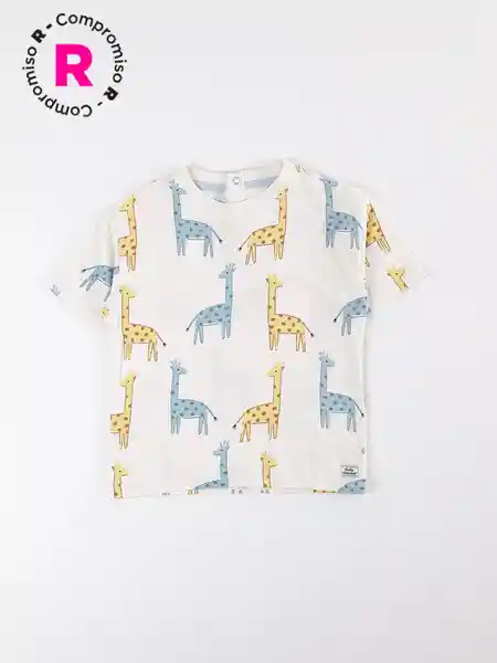 Baby Harvest Polera Manga Corta Maxi es Ecru 2 V26