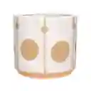 Maceta de Cerámica Con Diseño 20.9 x 19.4 cm 3228397000022