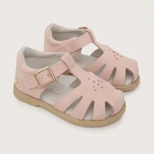 Sandalias de Vestir Hebilla Niña Rosado Talla 27 Opaline