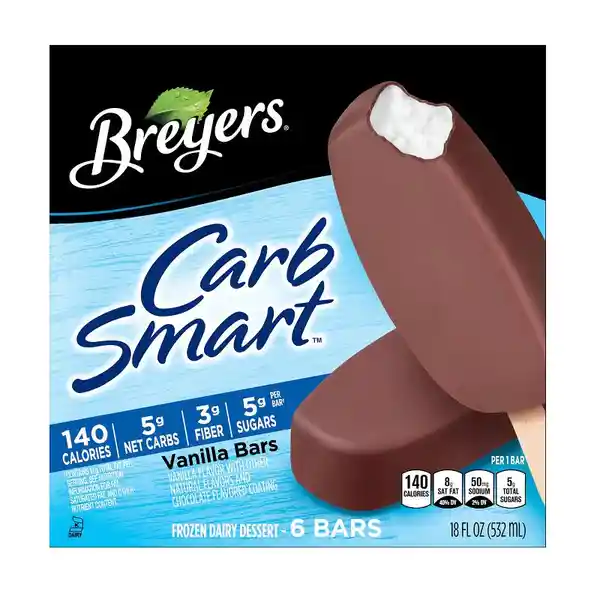 Breyers Carbsmart Paleta Vainilla