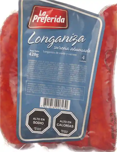 La Preferida Longanizas Surena Ahum