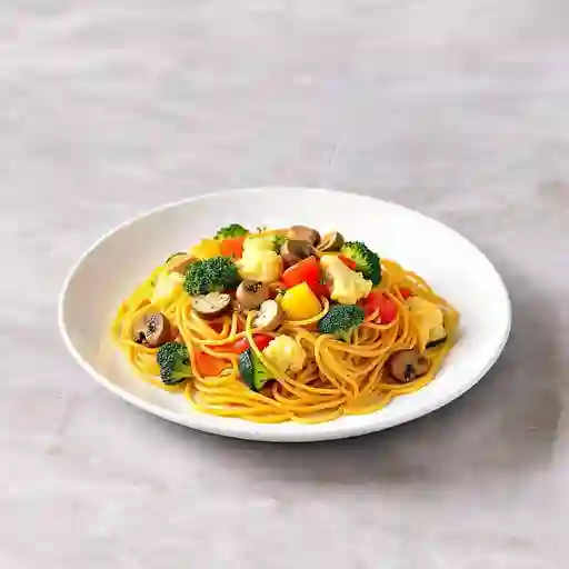 Tallarin Salteado Con Verduras