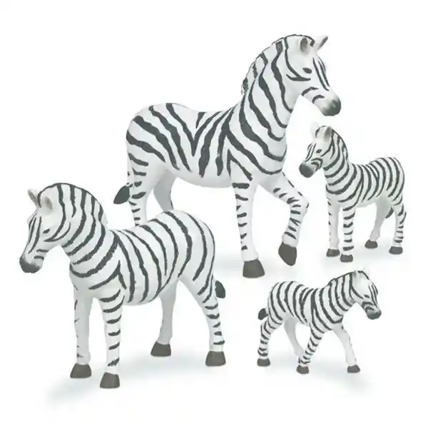 Figura Familia de Zebras