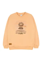 Polerón Cerrado Spirit jr Niño Naranjo Claro Talla 12 - 361