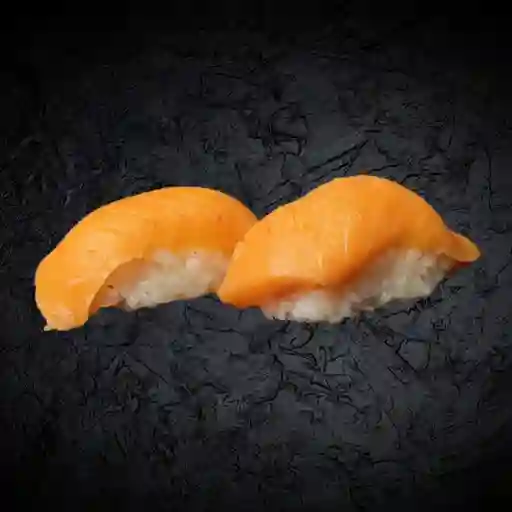 Nigiris de salmón