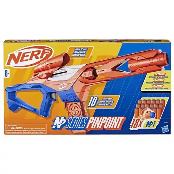 Nerf Pistola de Dardos Series Pinpoint
