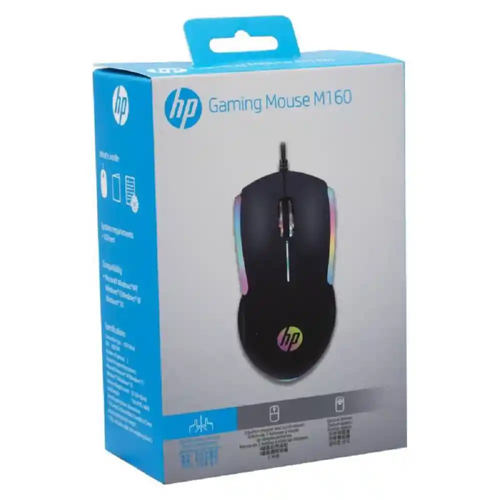 Hp Mouse Gamer Rgb M160