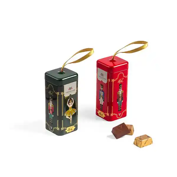 Chocolate Cascanueces Verde y Roja Varsovienne