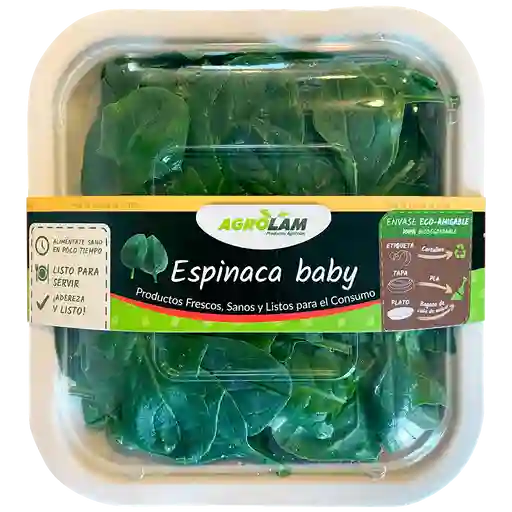 Espinaca baby lista para servir 120 g