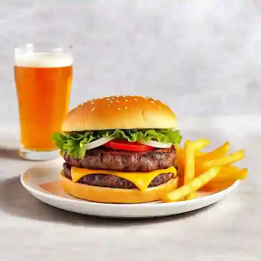 hamburguesa sola pan frica