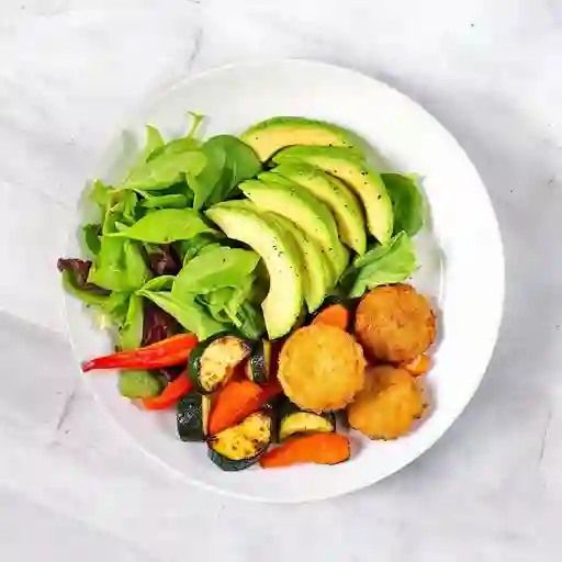Ensalada Croquetas De Legumbres
