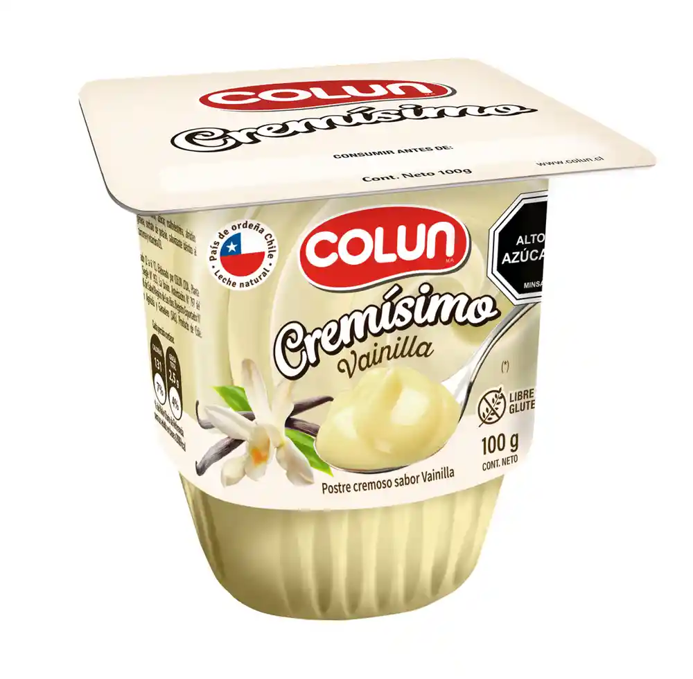 Postre Cremi­simo Vainilla