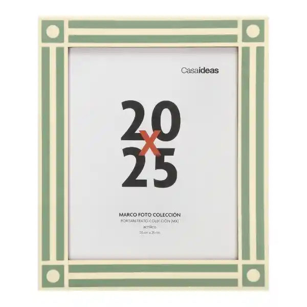 Marco de Foto Acrílico Con Diseño 20 x 25 cm Casaideas