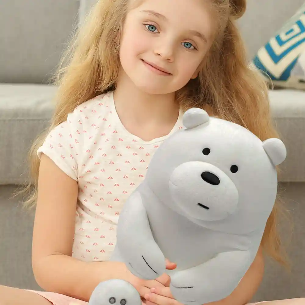 Miniso Peluche Polar Lovely Sentado 30 Cm- We Bare Bears