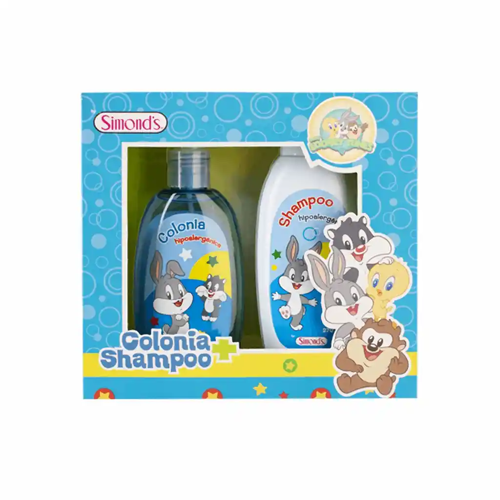 Simonds Pack Con Colonia + Shampoo Baby Looney Tunes