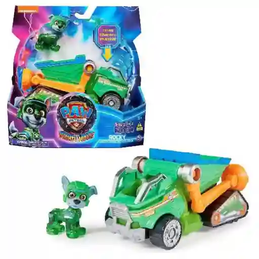 Paw Patrol Vehículo Mighty Rocky Película - 6067508