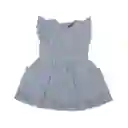 Vestido Bebe Niña Celeste Pillin 4 a