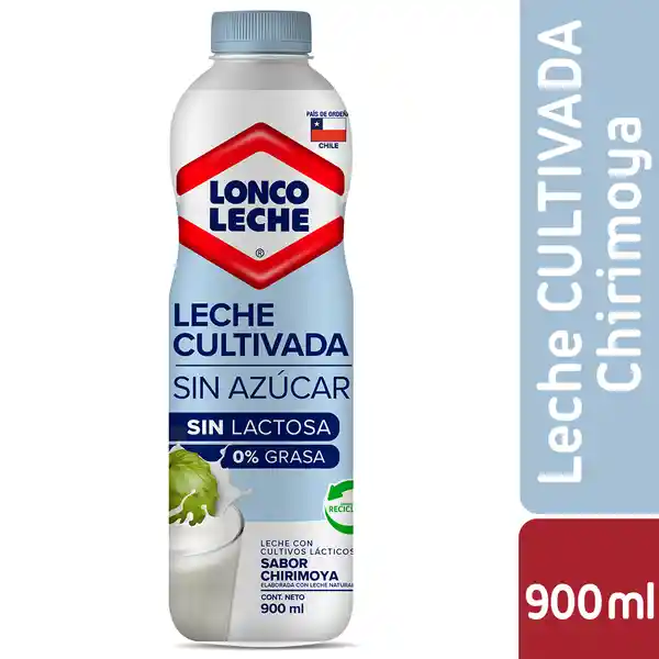 Loncoleche Leche Cultivada Light Sabor Chirimoya