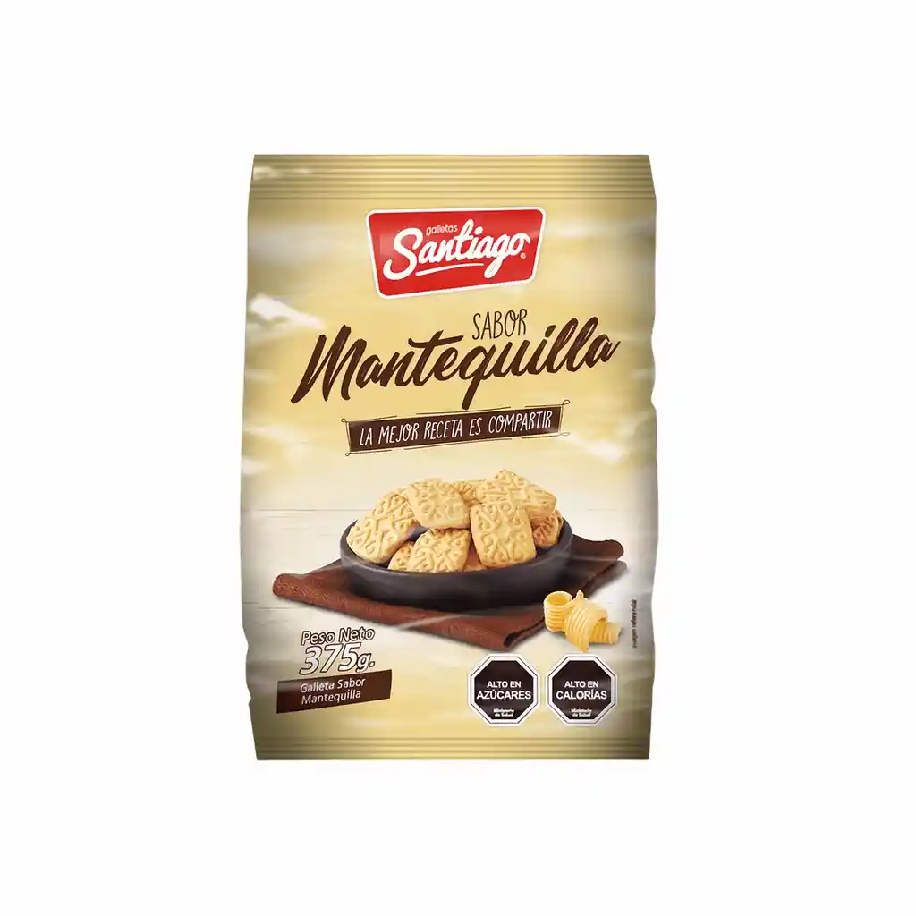Santiago Galleta Mantequilla Bolsa