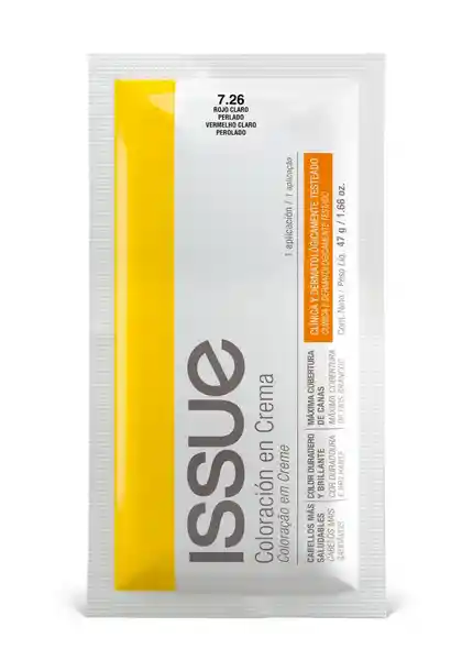 Issue Coloración en Crema 726