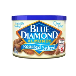Blue Diamond Almendras Tostadas Con Sal Lata