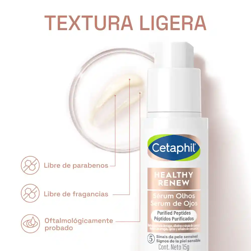 Cetaphil Sérum Antiedad Contorno de Ojos Healthy Renew 15 g