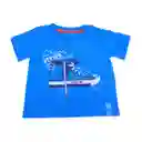 Polera Bebe Niño Azul Pillin 24 M