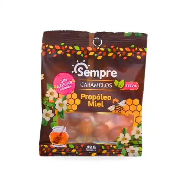 Sempre Caramelo Sin Azúcar Propóleo Miel