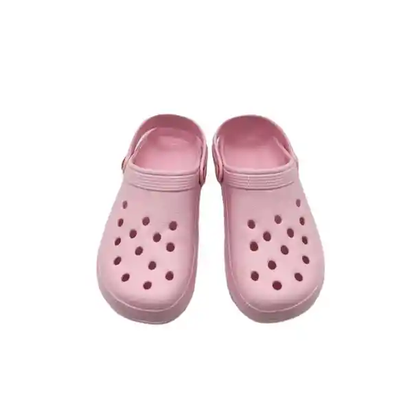 Zapatos 1W-Sueco Na Rosa Talla L