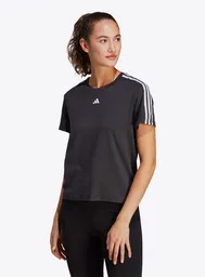 Adidas Polera M Tr-Es 3S Negro Talla S Ic5039