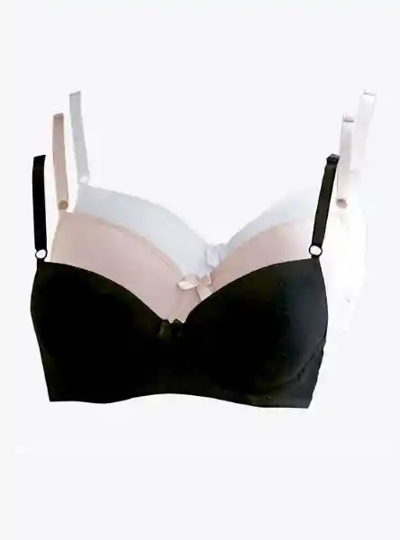 Intime Pack Sostén Copa a Rosado 28 96775L