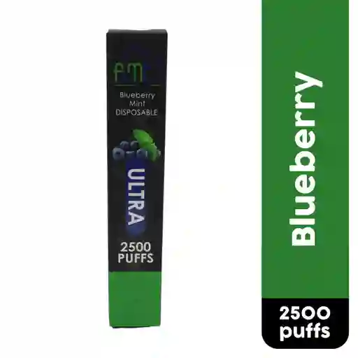 Fume Vapeador Ultra Arándano Ice 2500 Puffs