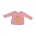 Polera Bebe Niña Rosado Pillin 24 M