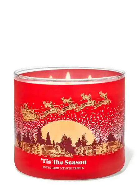 Bath & Body Vela Grande Tis The Season