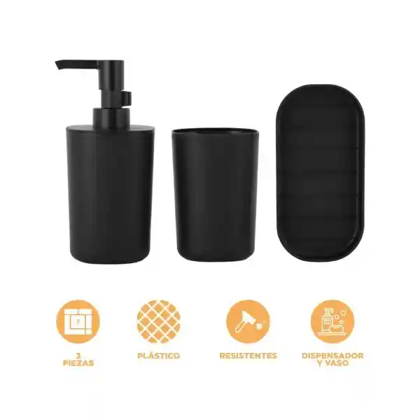 Kit Accesorios Para Baño Miniso