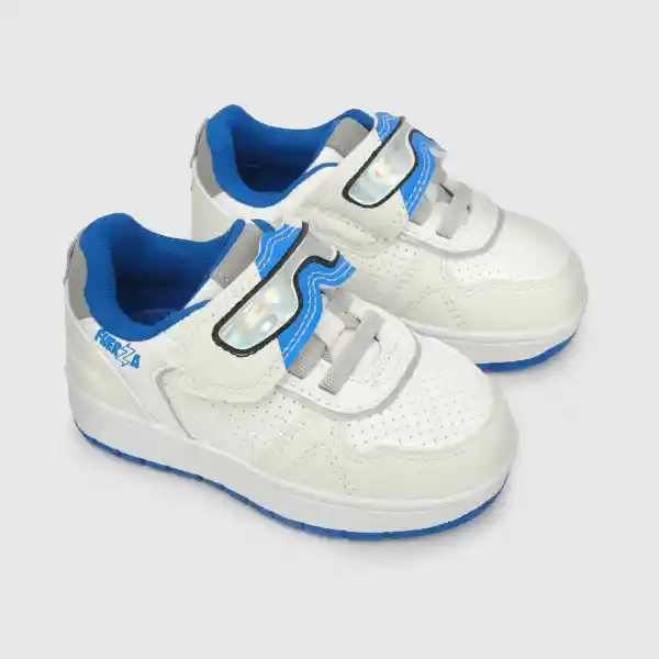 Zapatillas Cambia Color Niño Blanco Talla 23 Colloky