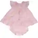 Vestido Bebé Niña Rosado Talla 9 M Pillín