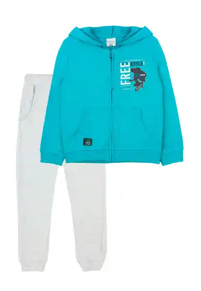 Buzo Day to Day Kids Esmeralda 02 734