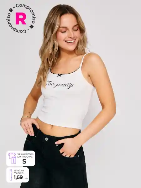 Index Polera Sin Manga Efabi Color Blanco L S25