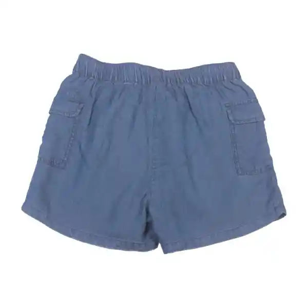 Short Niña Azul Pillin 12