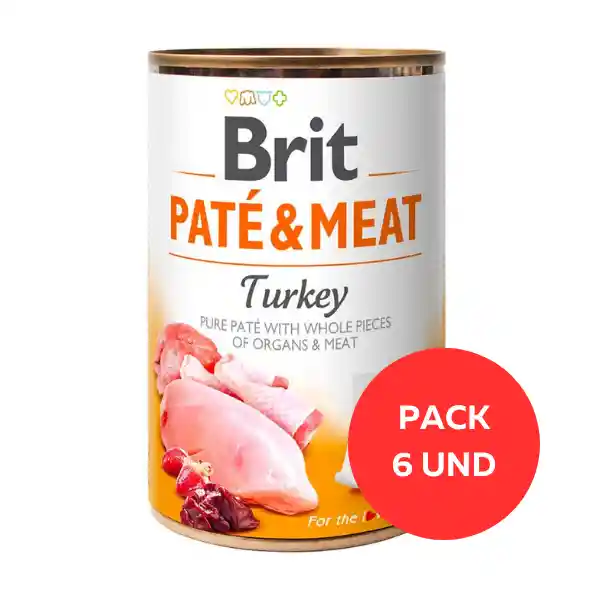 Brit Paté Para Perro &Amp Meat Turkey