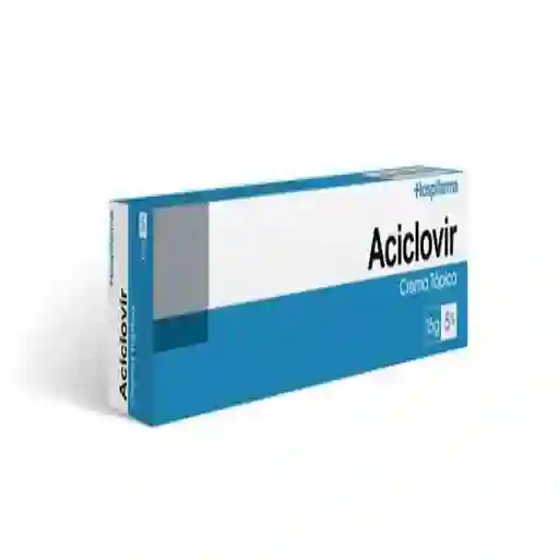 Aciclovir 5% Crm. Pomo 15gr.