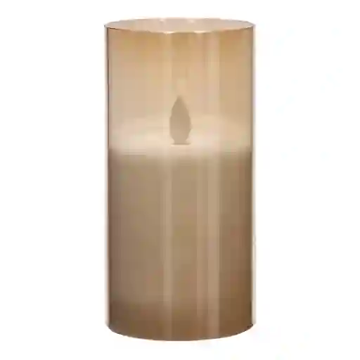 Vela Led de Vidrio Mediana Casaideas