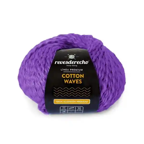 Cotton Waves - Morado 113 100 Gr