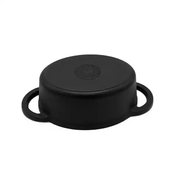 La Creole Olla Cocotte Black Matte 24 cm