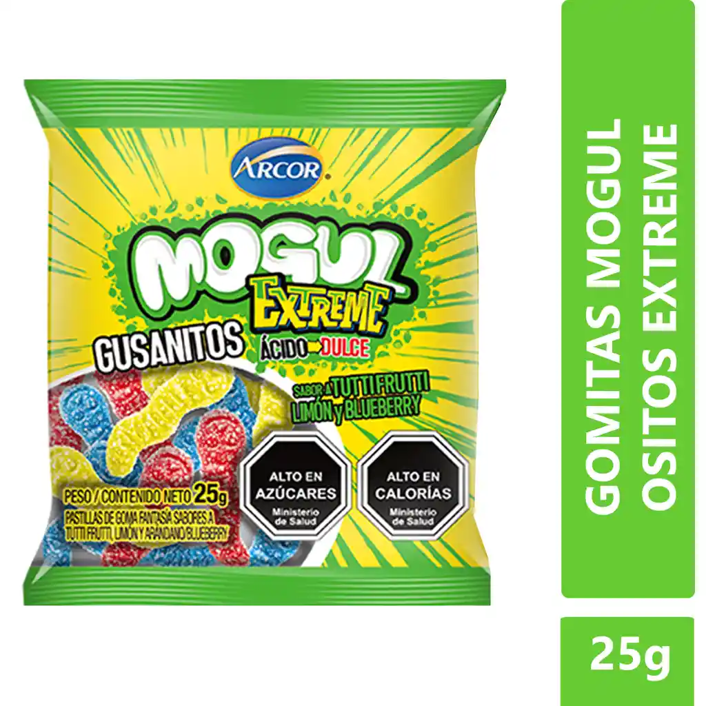 Arcor Gomitas Gusanitos Extreme 